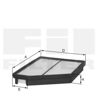HP5045 FIL FILTER Воздушный фильтр