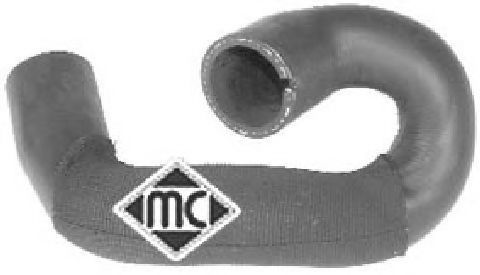 08972 METALCAUCHO патрубок opl astra g 2,02,2d