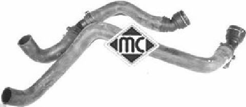 09078 METALCAUCHO патрубок seat toledo iileonvw golf 4 1.416v