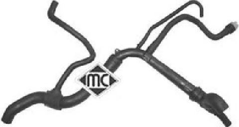 09107 METALCAUCHO патрубок opl vectra b 1.6-2.0