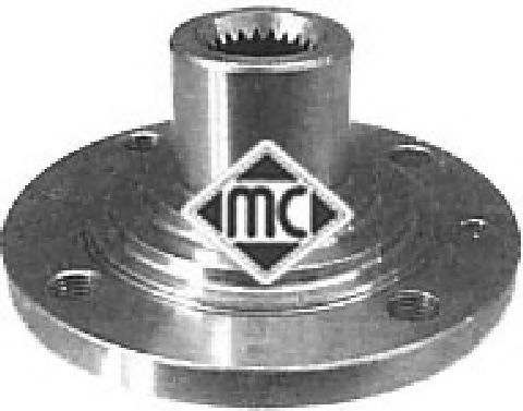90073 METALCAUCHO ступица vw golf ii_iii passat iii vento jetta ii пер (без abs)