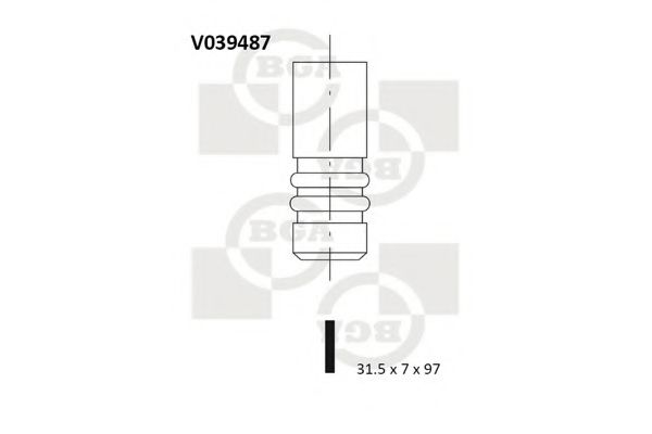 V039487 BGA Деталь