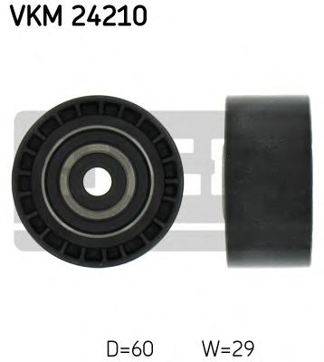 VKM24210 SKF ролик натяжителя