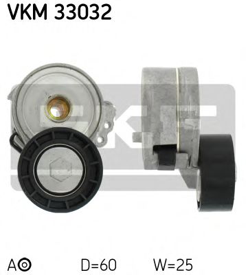 VKM33032 SKF натяжной ролик