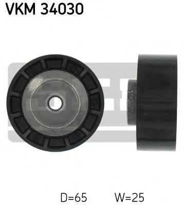 VKM34030 SKF Ролик ремня приводного FORD MONDEO 3/TRANSIT 00- 2.0-2.2 DIESEL