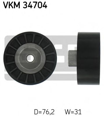 VKM34704 SKF Ролик ремня приводного FORD TRANSIT 06- 2.4/3.2 DIESEL