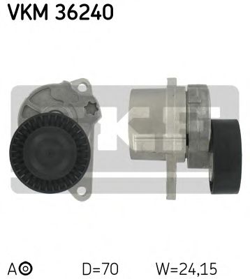 VKM36240 SKF Ролик натяжения