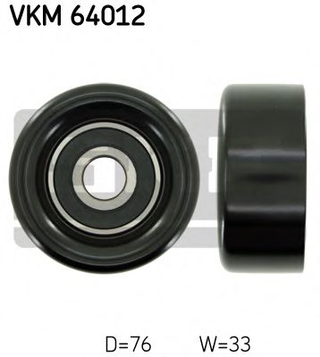 VKM64012 SKF Ролик ремня приводного HYUNDAI H-1KIA SORENTO 2.5D 2-