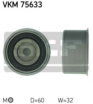 VKM75633 SKF ролик нат. грм hyundai santa fe 2.4sonata 2.0 16v 01>