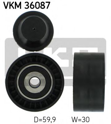 VKM36087 SKF ролик натяжителя прив. ремня