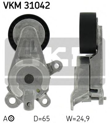 VKM31042 SKF ролик натяжителя