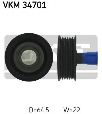 VKM34701 SKF Ролик направляющий