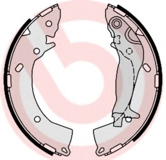 S30519 BREMBO S3519 Тормозные колодки (GS877, LS1966)