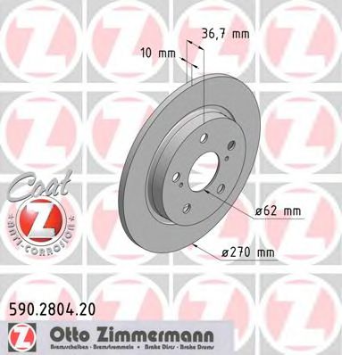 590280420 ZIMMERMANN    Toyota Auris