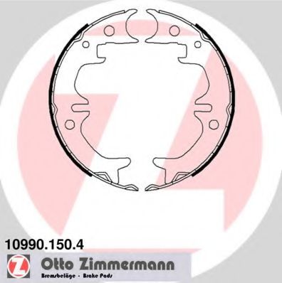 109901504 ZIMMERMANN Комплект тормозных колодок, стояночная тормозная с