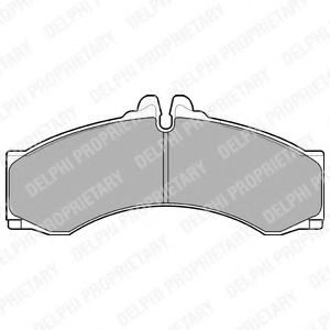 LP1046 DELPHI Колодки тормозные MB/VW SPRINTER/LT -06 перед/задн. 901-904