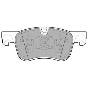 LP2689 DELPHI колодки передние citroen c4 picasso ii lp2689