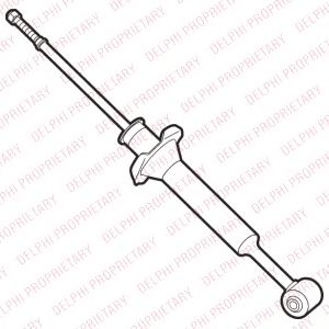DG3672 DELPHI амортизатор газ.пер.Audi A4 95-1
