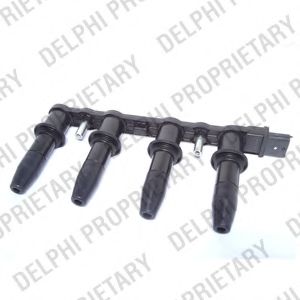 CE2000912B1 DELPHI Катушка зажигания OPEL ASTRA G/ASTRA H/ZAFIRA B/CORSA D/MERIVA 02- 1.6-1.8
