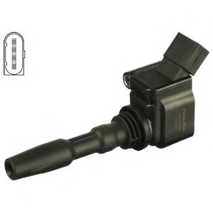 GN1063112B1 DELPHI Катушка зажигания audi a3 q3 seat ibiza leon mii skoda citigo octavia vw golf jetta polo u