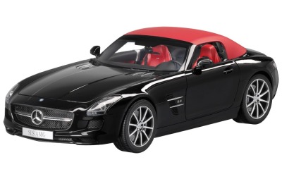 Модель Mercedes-Benz SLS AMG Roadster, Black, Scale 1:12